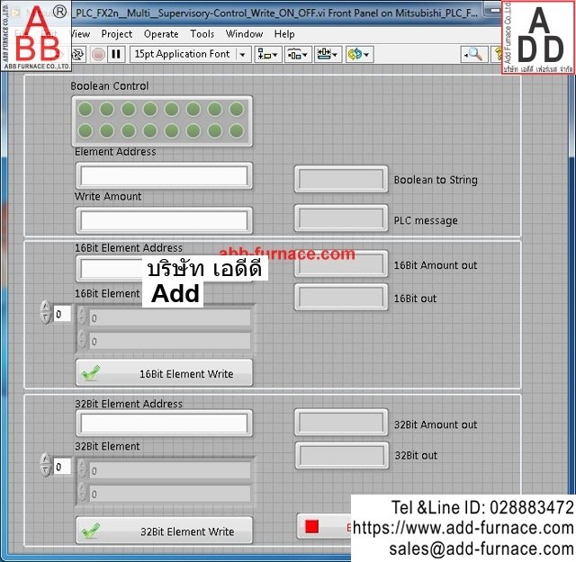 LabVIEW Mitsubishi FX2N PLC(5)